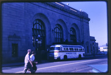 Vtg 1962 35mm Slide - 16th Street Station Oakland, California - Kodachrome