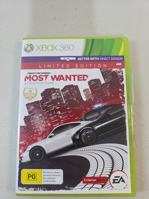 Need For Speed Most Wanted (Xbox 360 Game, 2012) PAL