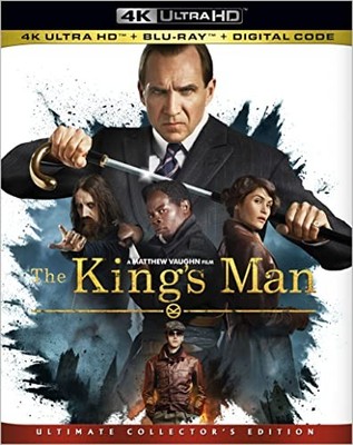 Kings Man, The (Feature) 4K UHD - Blu-ray By Ralph Fiennes - GOOD