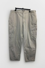 5.11 Tactical Series Pants Mens 40X32 Khaki Cargo Pockets Cotton Workwear 74290