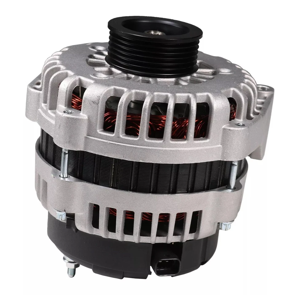 Alternator for Chevy GMC Silverado Sierra 2500 3500 HD 160 Amperage 12V 6 Groove - Image 4 of 4