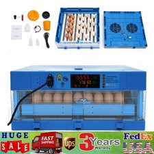64 Eggs Incubator Automatic Digital Chicken Egg Hatcher Temperature Control