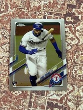 2021 Topps Chrome Leody Taveras Rookie #146 Texas Rangers RC (Y)