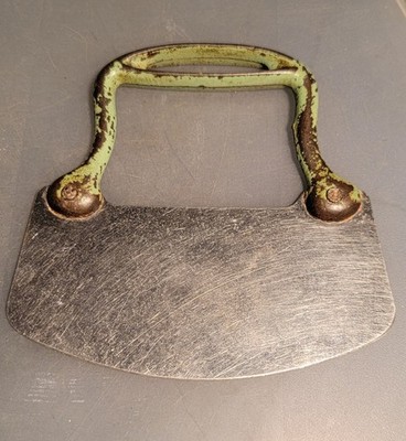 Handle Cutter - Chopper - Slicer 1930s- Vintage Stainless Steel &Cast Iron Acme