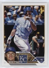 2023 Topps Series 1 Advanced Stat Back 8/300 Nick Pratto #182 04cw