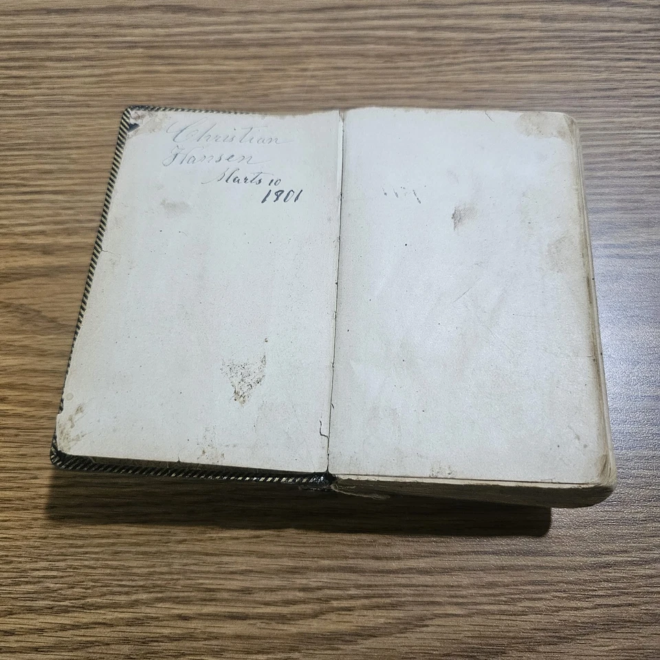 Antique 1869 Salmebog Hymnal Lutheran Christians in America Norwegian Book - Image 4 of 4