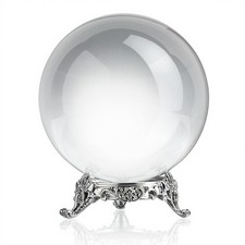 80mm K9 Clear Crystal Ball Glass Sphere Home Decor for Lensball Photography