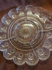 Vintage Brockway American Concord Glass Divided Plate — photo 2