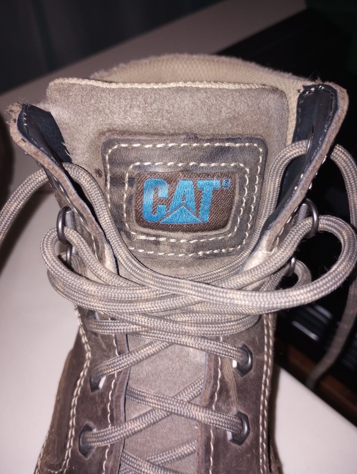 Caterpillar CAT Tess Brown Steel Toe Work Boot - P91008 - Women's Size 9.5