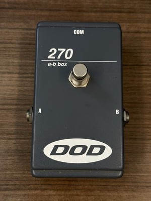 DOD 270 A/B Box Signal Routing Pedal EFFECTS Instruments Guitar Amplifier