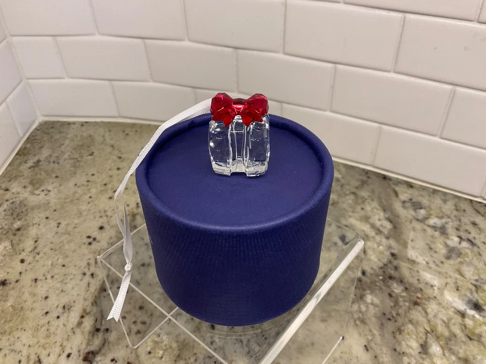 SWAROVSKI Cristal Navidad Regalo Adorno Arco Rojo 5223258 Foto 4 de 4