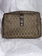 Vintage Nina Ricci Paris Monogram Pouch / Lar...