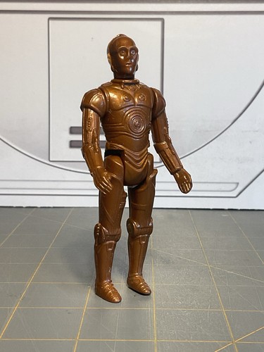 Star Wars: C-3PO -R/L- STRIPPED CHROME - Original Vintage Kenner Figure (1982)