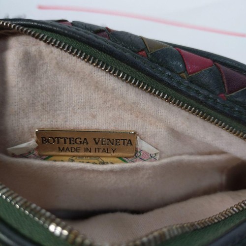 Bottega Veneta Intrecciato Pouch Paper Tag Vintage Multi color used - Picture 10 of 13