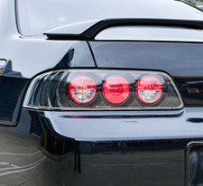 Jdm Black Altezza Tail Lights Honda Prelude 96-01 Vtir Types H22a Taillights Lr