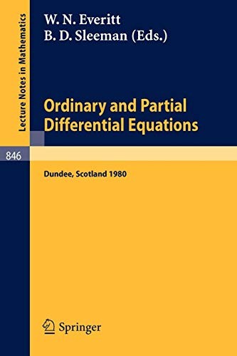 Springer Ordinary And Partial Differential Equations - Image 2