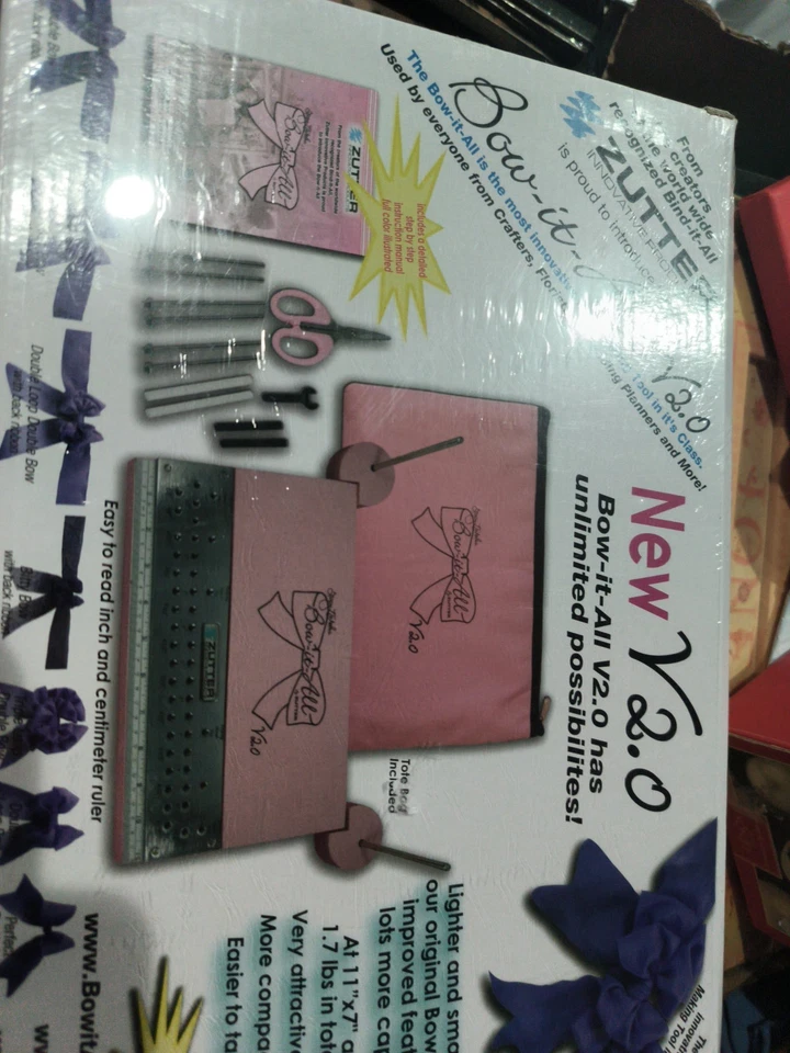 Innovative Bow-It-All V2.0 - Lightweight  Bow Making Tool NEW Sealed  - Image 4 of 4