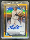 2024 Bowman Draft Sam Antonacci Chrome Auto Gold Refractor 1st #10/50