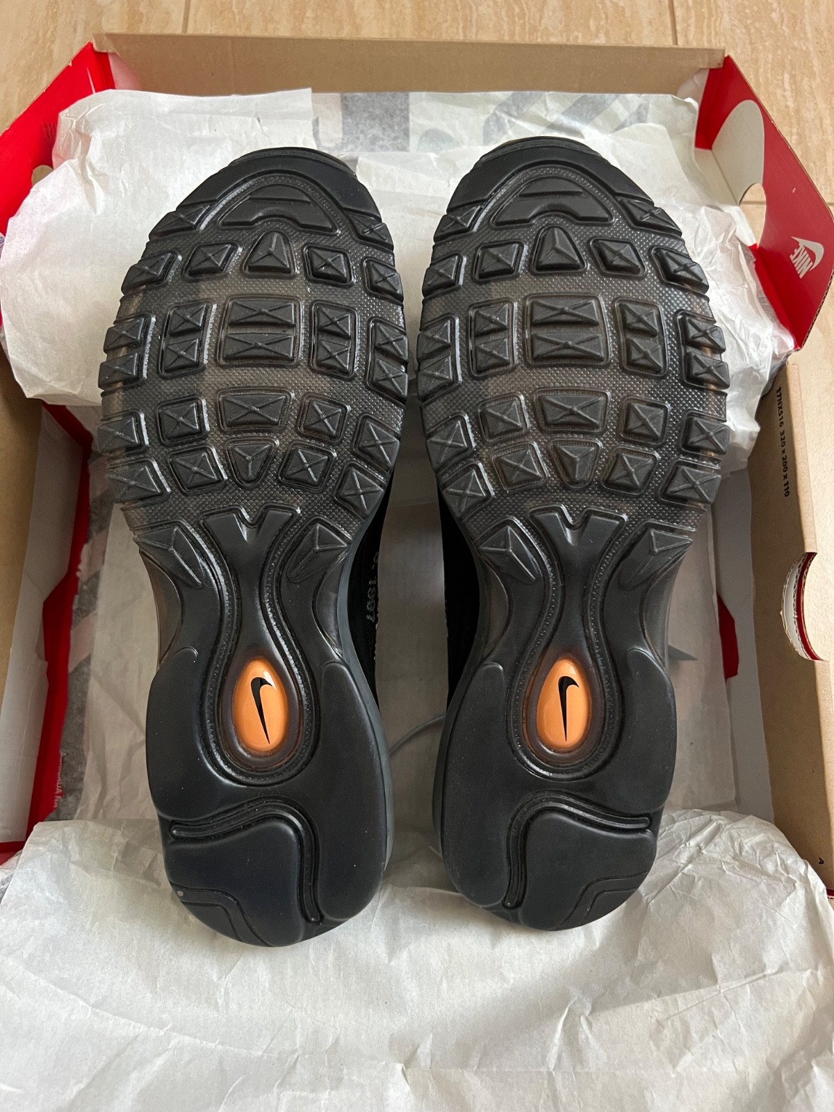 OFF WHITE X NIKE Taglia 8 Nike Off White x Air Max 97 Black (NUOVISSIME E AUTENTICHE AL 100%)