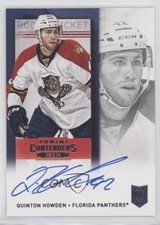 2013-14 Panini Playoff Contenders Rookie Ticket Quinton Howden #186 Auto 06rp