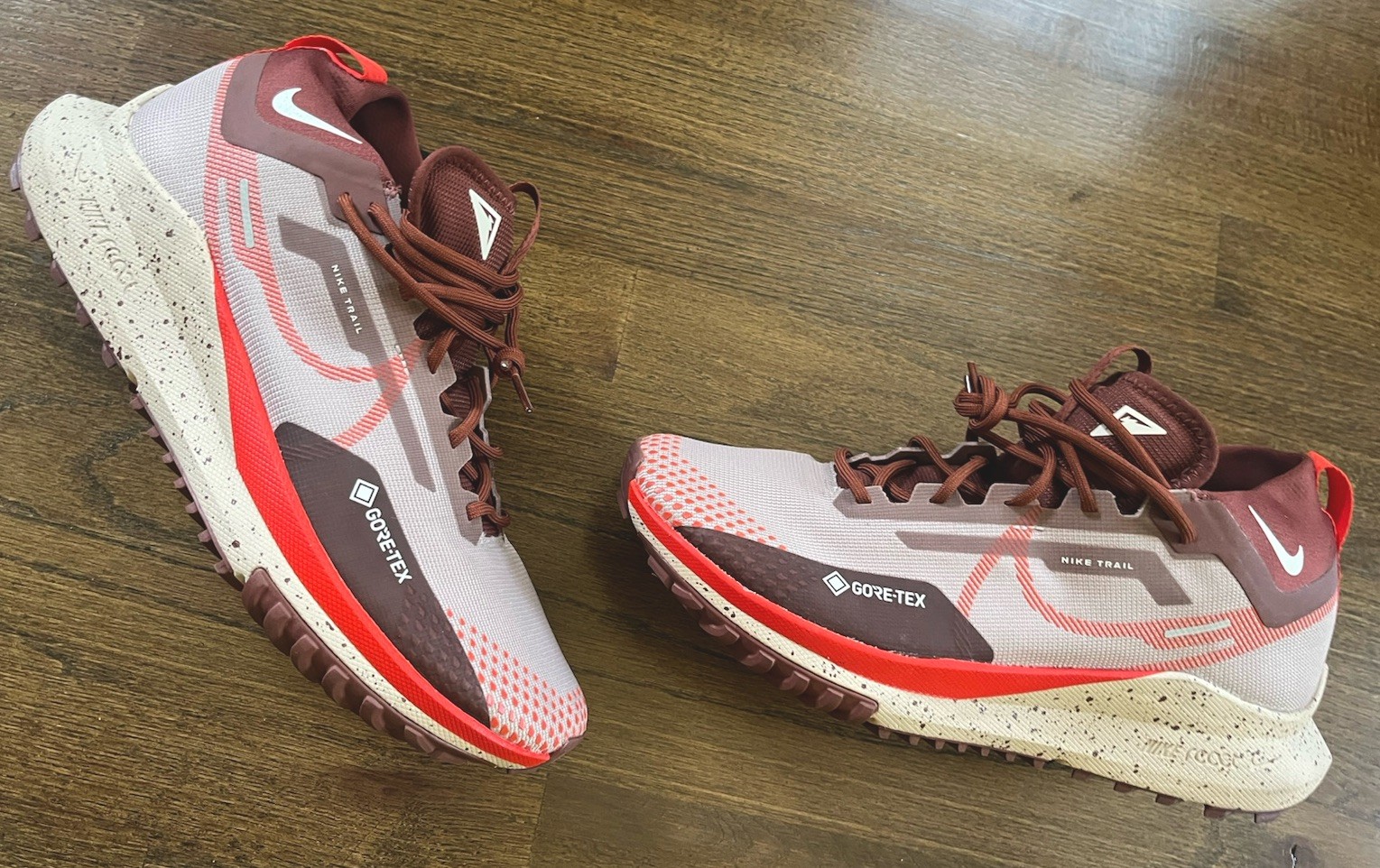 PONY 11 Nike React Pegasus Trail 4 GORE TEX Diff Taupe Running Rosso DJ926 200 ACG