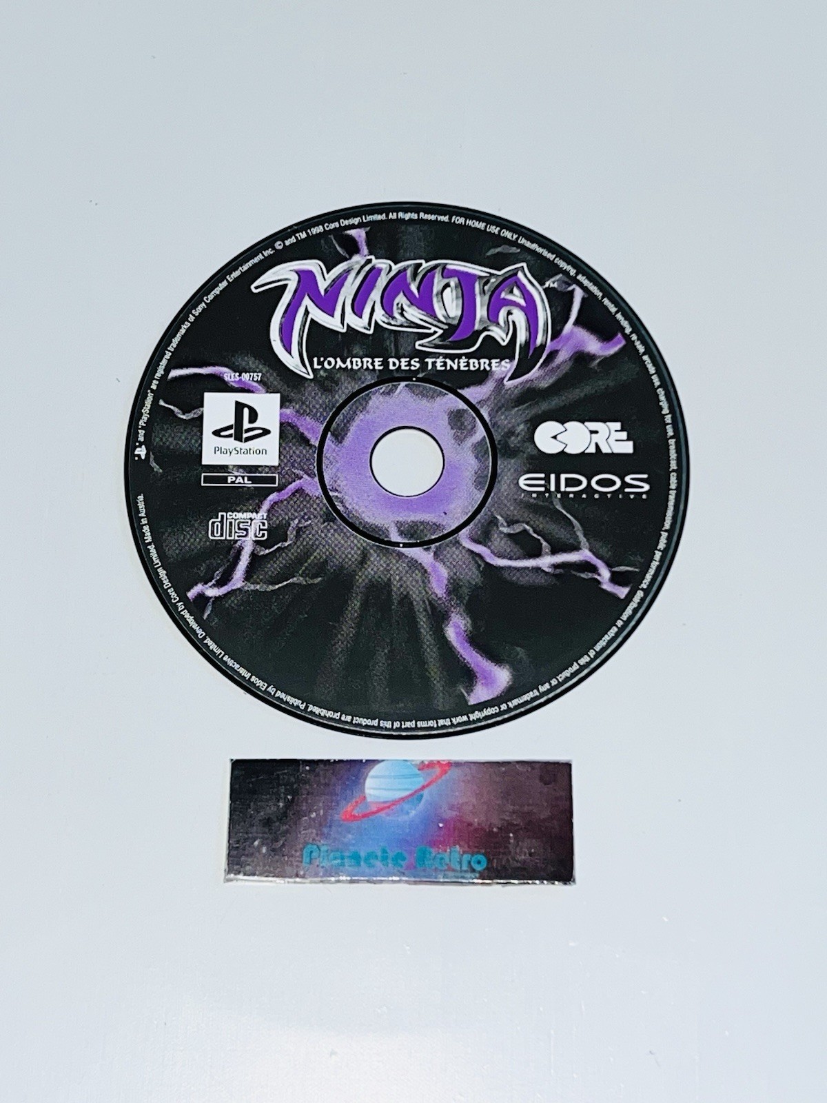 Ninja: L’ombre Des Ténèbres - PS1 Loose Version PAL PlayStation Sony
