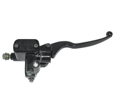 BREMSPUMPE VORNE MOTORRAD SCOOTER ENDURO CROSS MOTARD UNIVERSAL schwarz RECHTS