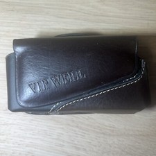 SUPERBE ÉTUIS COUTEAU DE POCHE MARRON 10 X 6 CM + PORT CEINTURE - NEUF