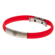 Image of Arsenal FC Colour Silicone Bracelet