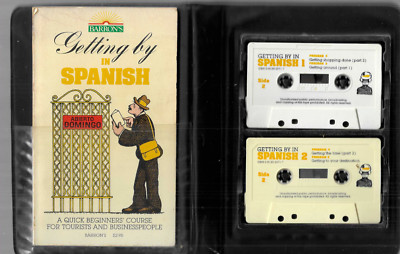 Getting by in Spanish: A Quick Beginners Course ON TWO CASSETTES WITH BOOKLET.
