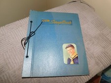 1950's Cub Scout Scrapbook w/ Several Stickers Articles Pictures