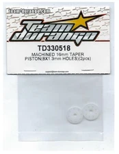 Team Durango TD330518 Piston Taper 8x1.3mm DEX408v2 DEX408 DNX408v2 Shock Damper