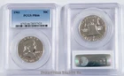 1961 50c SILVER FRANKLIN HALF DOLLAR - PCGS PR66 CLASSIC MIRROR PROOF