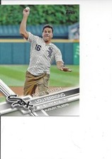 2017 Topps 1, First Pitch Lou Ferrigno Chicago White Sox FP-16