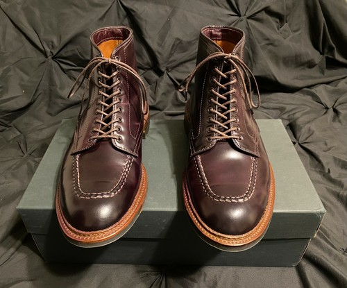 Alden Color 8 Shell Cordovan Indy Boot Size 8 E