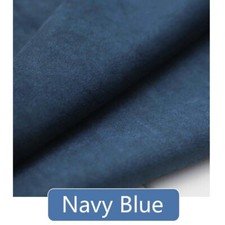 1M Faux Suede Fabric Suedette Premium Material Crafts Cloth Upholstery Solid New
