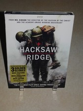 HACKSAW RIDGE DVD BRAND NEW SEALED W SLIPCOVER ANDREW GARFIELD MEL GIBSON VAUGHN