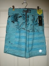 #401 NWT New Mens Shorts Boardshorts Beach Pa...
