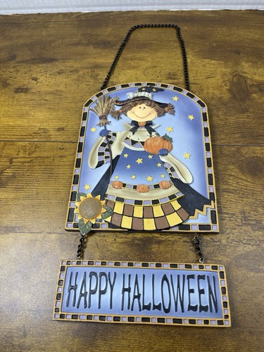 Happy Halloween Door Hanging Witch The HOMEMAKER'S IDEA - Picture 2 of 8