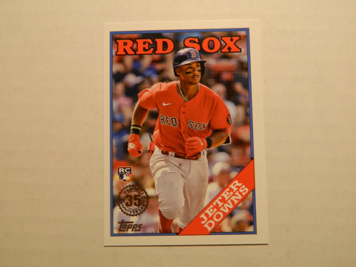 2023 Topps 1988 Retro 35th Anniversary Rookie Card of Jeter Downs - Red Sox  | eBay