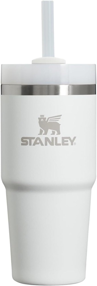 Tumbler 14oz Insulated Stainless Steel Cup Lid Straw Keeps Drinks Cold or Hot