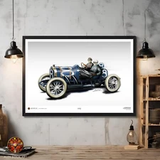 1912 Indianapolis 500 Art Print National Race Car Poster Indy-500 Wall Art Gift