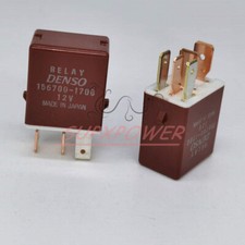 New DENSO 156700-1700 Automotive Relay 12VDC 5Pin 10PCS 