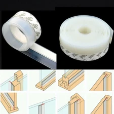 5M Door Seal Strip Bottom Self Adhesive Weather Stripping Soundproof for Window