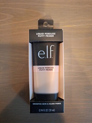 E.L.F. Elf Liquid Poreless Putty Primer Base Make Up 0.94oz 28mL Full Size New