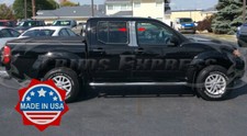 Fit2005-2013 Nissan Frontier Crew Cab 4pc Chrome Pillar Post Stainless Trim