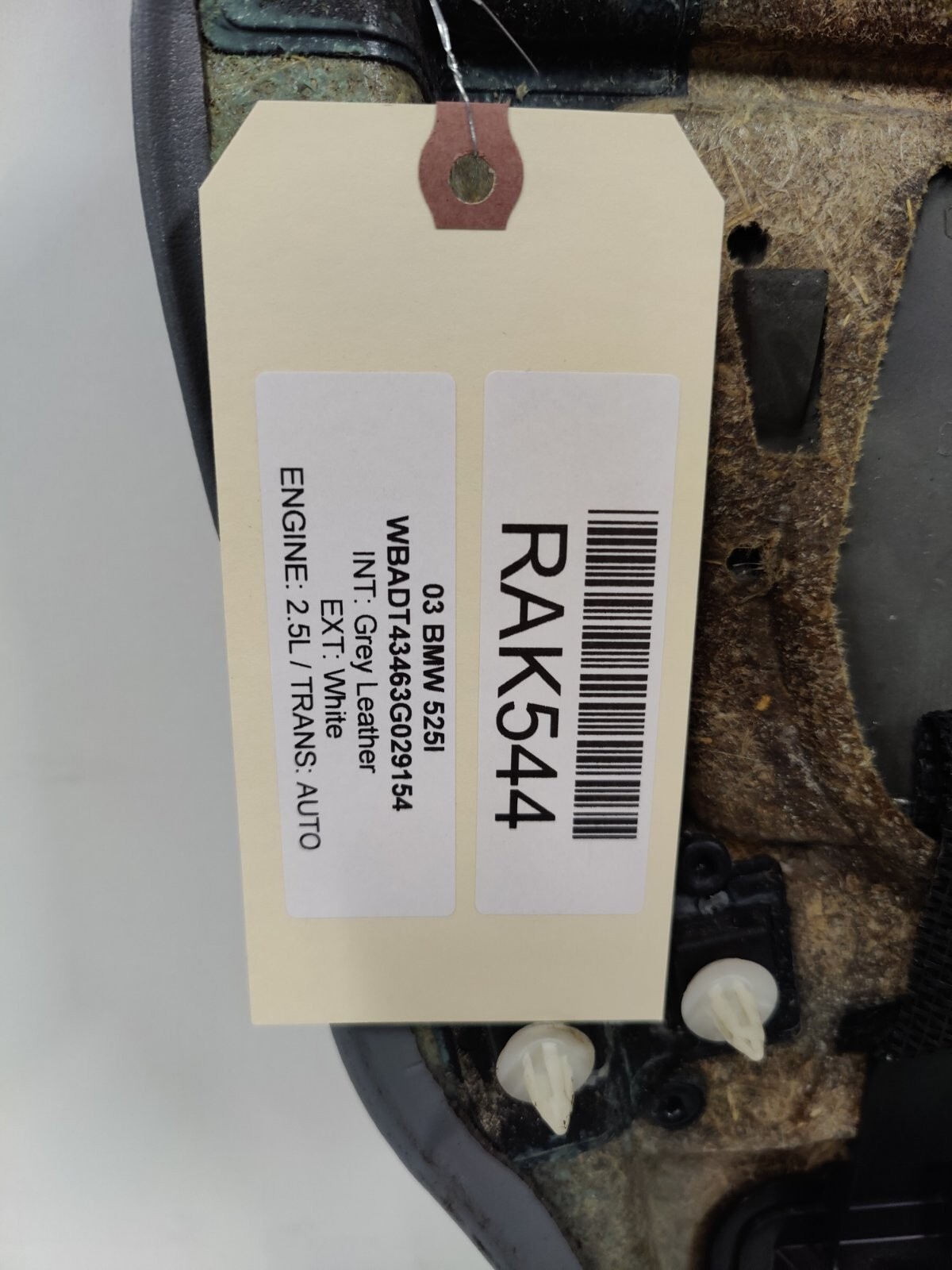 03 BMW 530 E39 Front Left Door Panel 8212793 OEM MA for sale