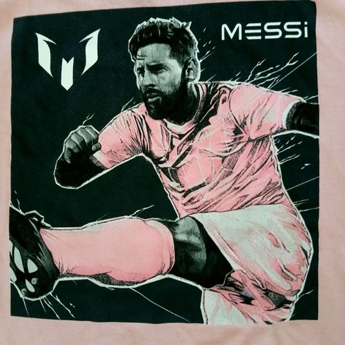 Messi Collection Inter Miami Lionel Messi Soccer T-Shirt Boys Size Large (NWT) - Picture 3 of 5