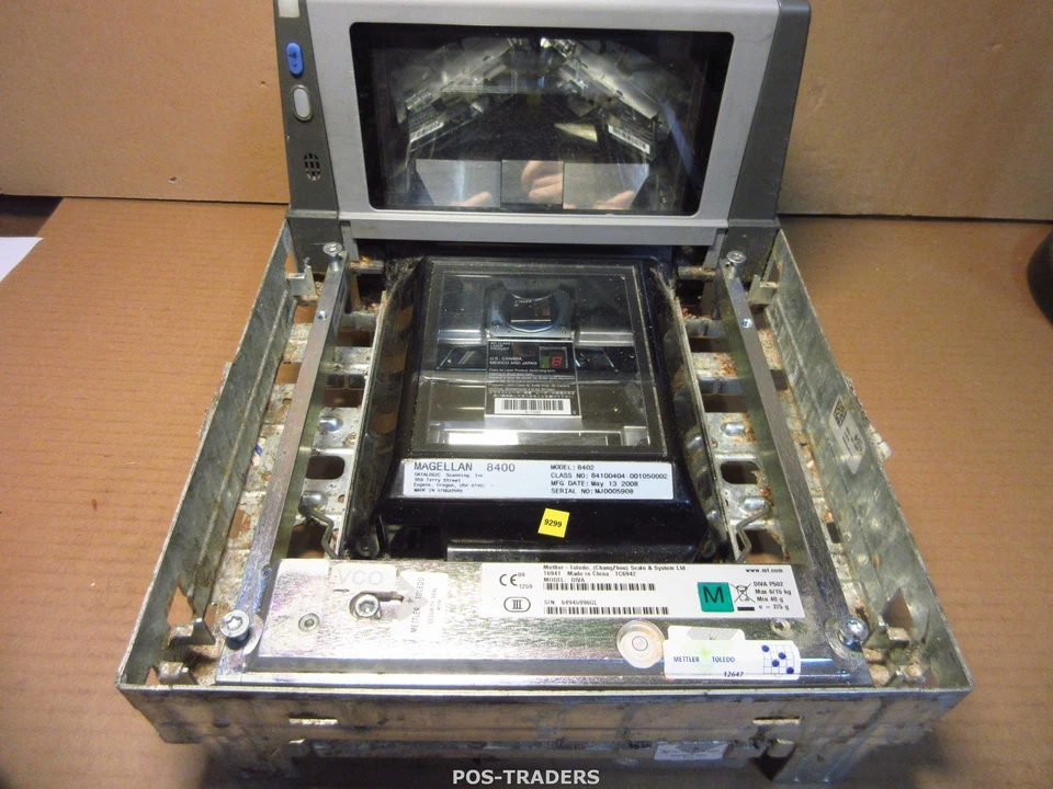 Datalogic Magellan 8402 In-counter Barcode Scanner w/ DIVA P502 Scale - EXCL PSU - Bild 2 von 4
