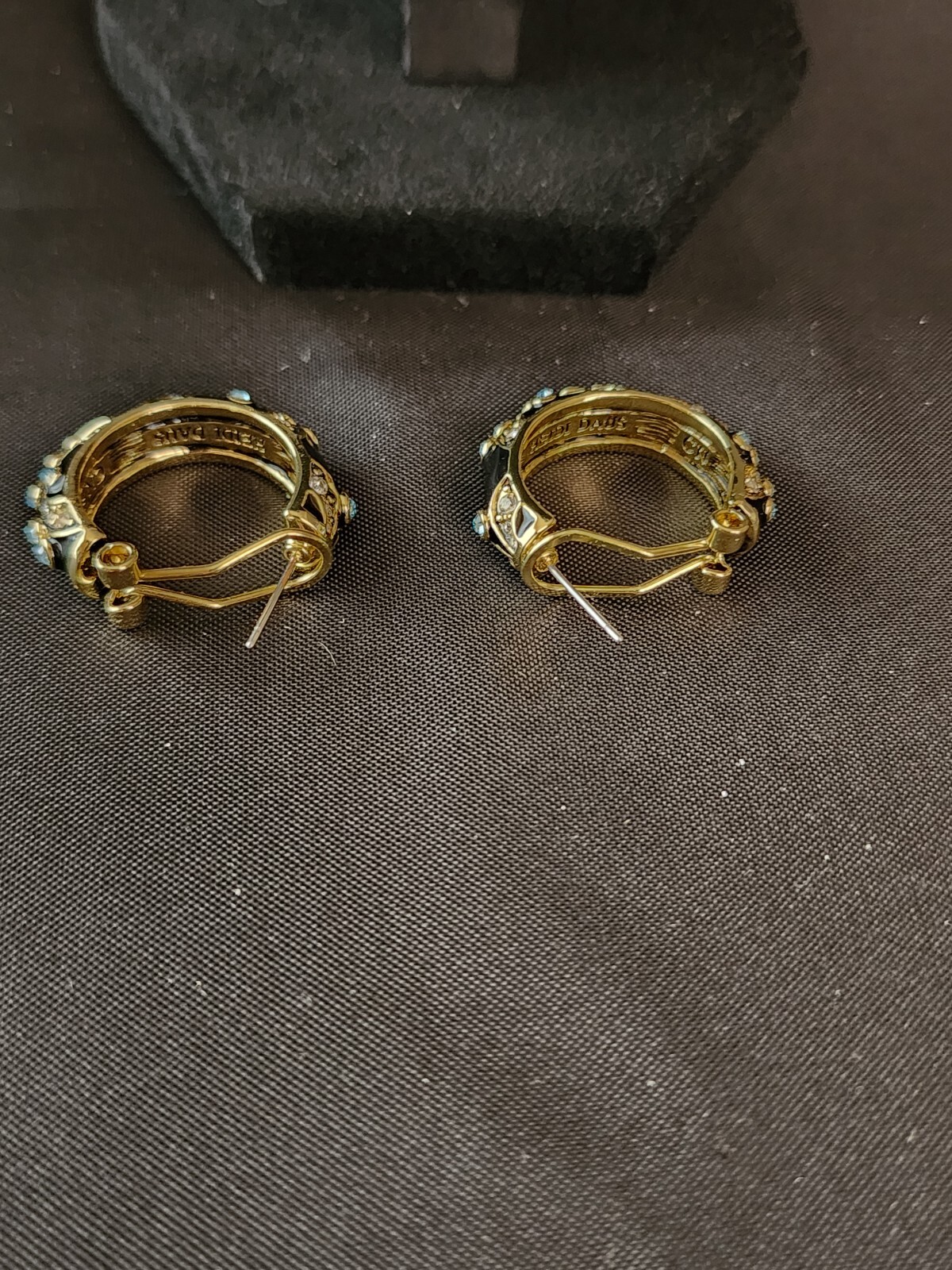 Heidi Daus Black Enamel Statement Changeable Neck… - image 5